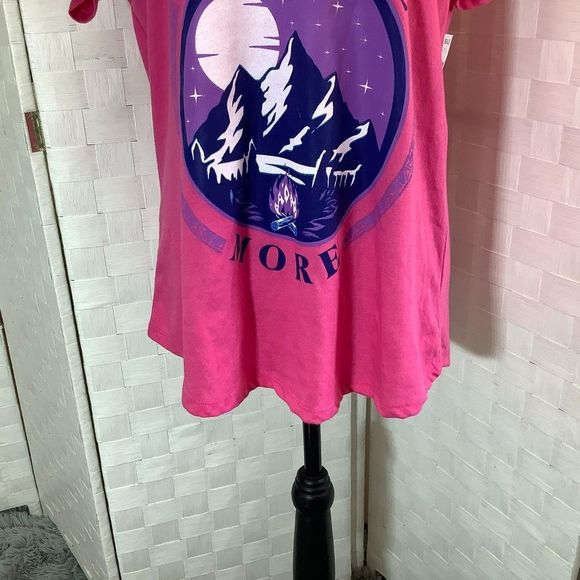 Nwt Ana Cabana pink explore more tee shirt t-shirt plus size 1X - Picture 7 of 7